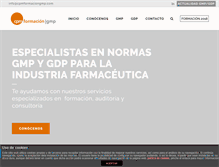 Tablet Screenshot of cpmformaciongmp.com